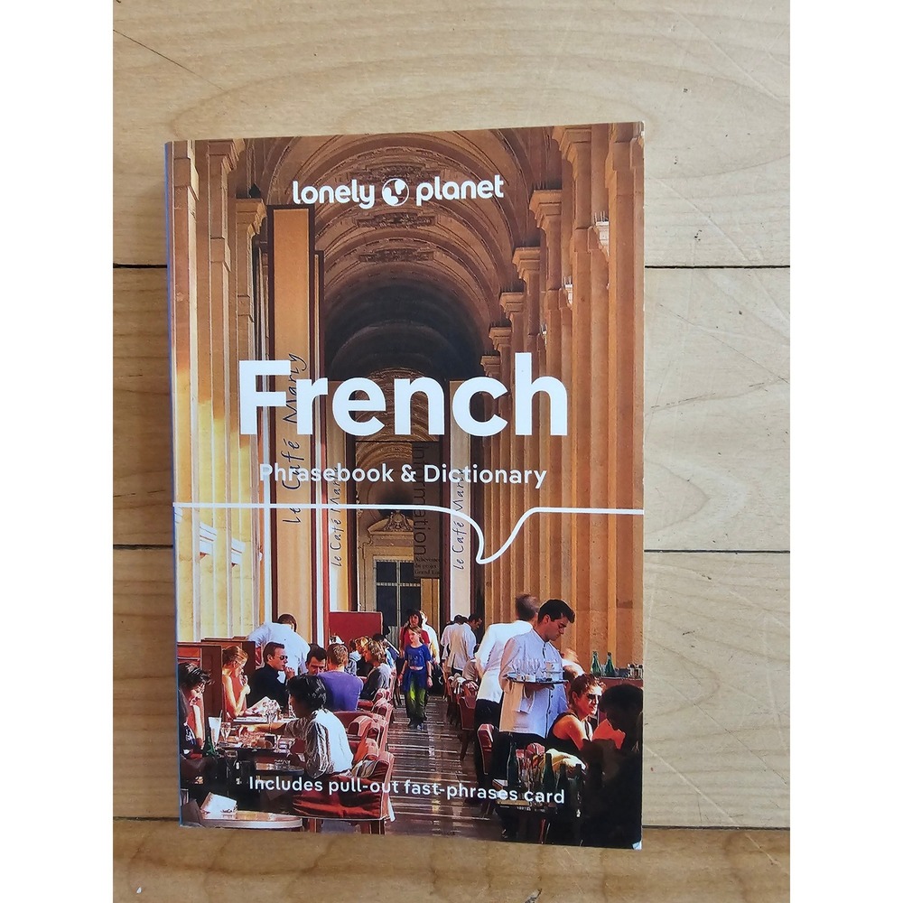 Lonely Planet French Phrasebook & Dictionary 8th Edition Travel Guide 2023 NEW